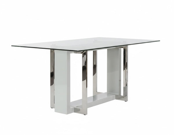 Olympia Glass Dining Table