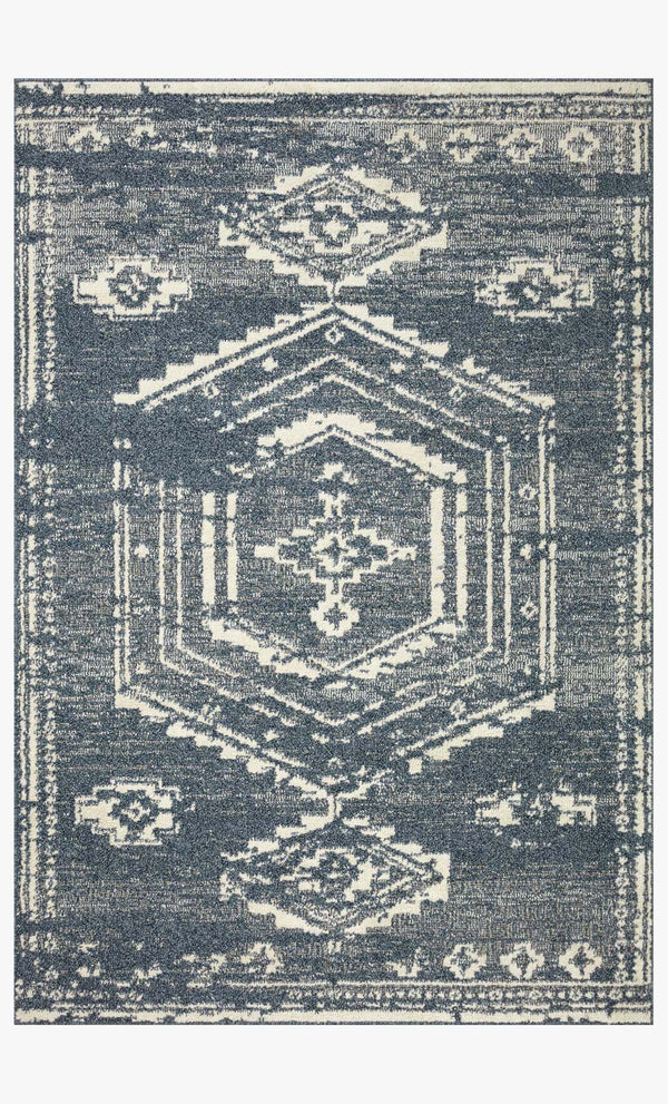 Magnolia Home by Joanna Gaines x Loloi Gigi GIG-03 Denim / Ivory