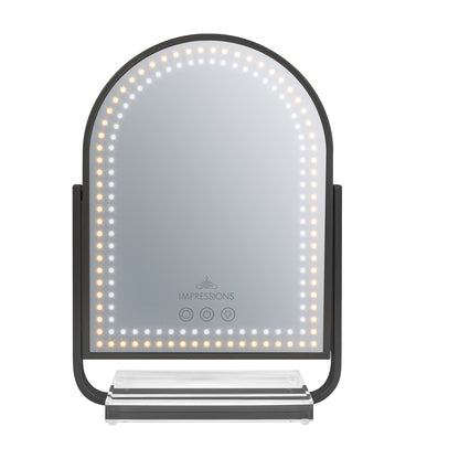 Glimmer Arch Tri-Tone LED Makeup Mirror