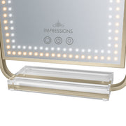 Glimmer Arch Tri-Tone LED Makeup Mirror