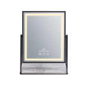 Glow & Store Tri-Tone LED Makeup Mirror