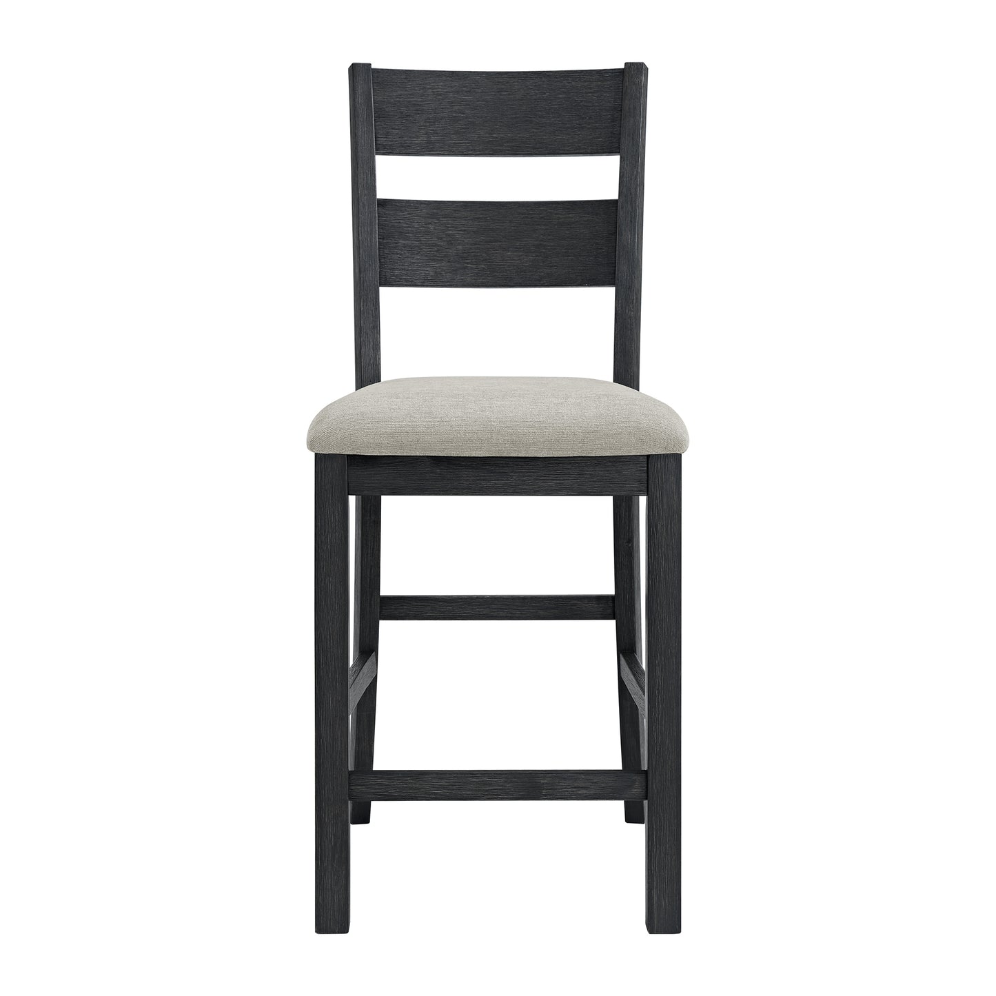 Garcia 5PC Counter Set with Table and 4 Chairs in Black