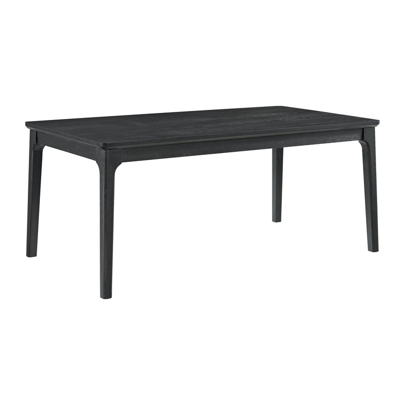 Garcia 6Pc Dining Set With Table, 4 Chairs, And Bench In Black