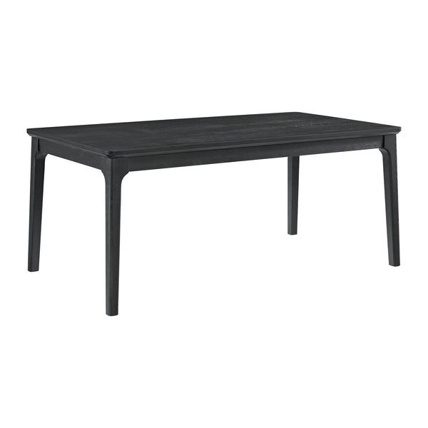 Garcia 6Pc Dining Set With Table, 4 Chairs, And Bench In Black