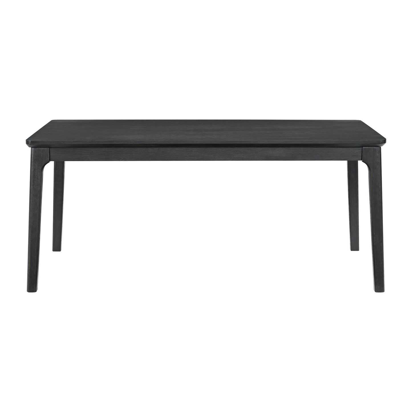 Garcia 6PC Dining Set with Table, 4 Chairs, and Bench in Black