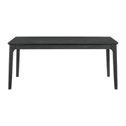 Garcia 6PC Dining Set with Table, 4 Chairs, and Bench in Black