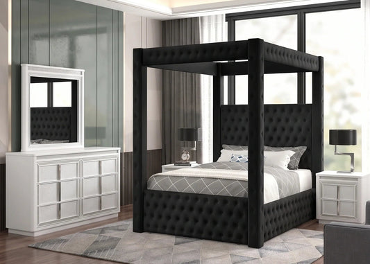 Anabelle Chalanna Queen 4PC Bedroom Set
