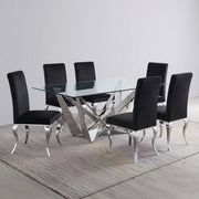 Dekel 7PC Dining Set Package + FREE 2PC Accessories Set