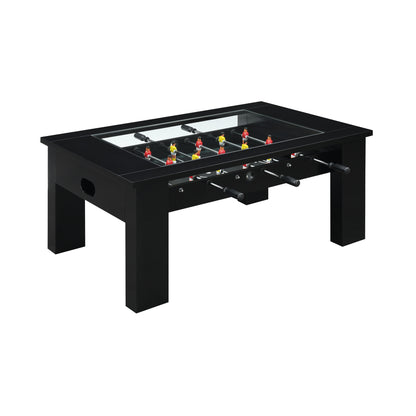 Giga Foosball Table (Ssg-110601) Black Foosball Table