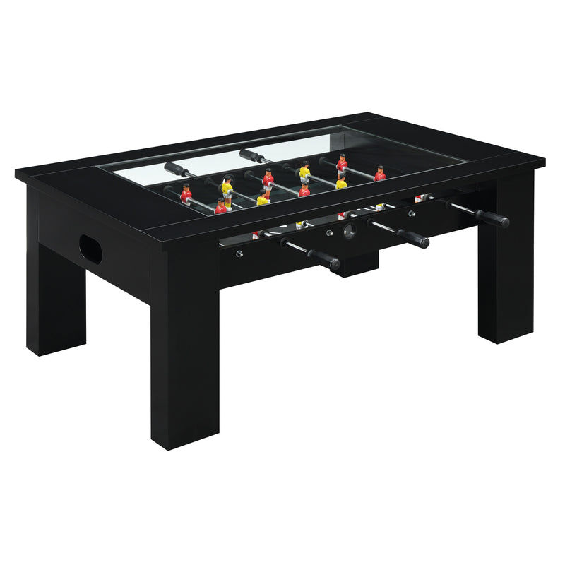 Giga Foosball Table (Ssg-110601) Black Foosball Table