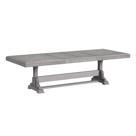 Glenmore Dining Table with 2x18" Leaves in Aged Grey