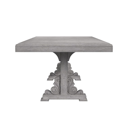 Glenmore Dining Table with 2x18" Leaves in Aged Grey