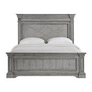 Glenmore King Panel Bed in Aged Grey