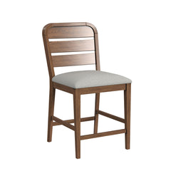 Glinda 5PC Counter Height Dining Set in Brown-Table and Four Chairs
