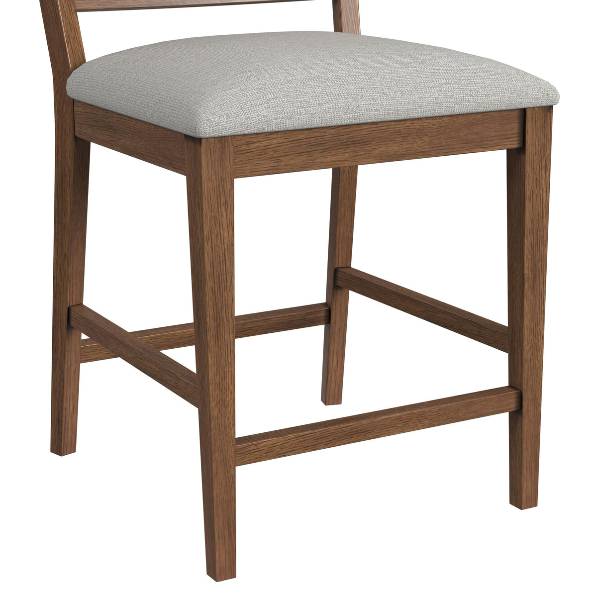 Glinda 5PC Counter Height Dining Set in Brown-Table and Four Chairs