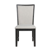Grady Dining Slat Back Side Chair Black (2 Per Pack)