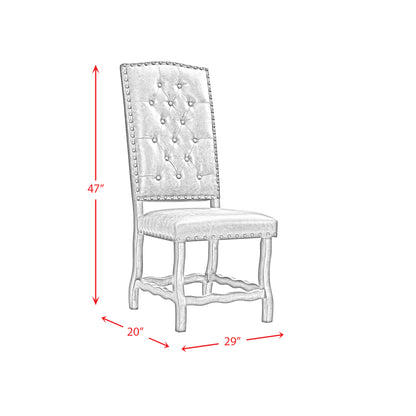 Gramercy Dining Curved Leg Side Chair (Set of 2)