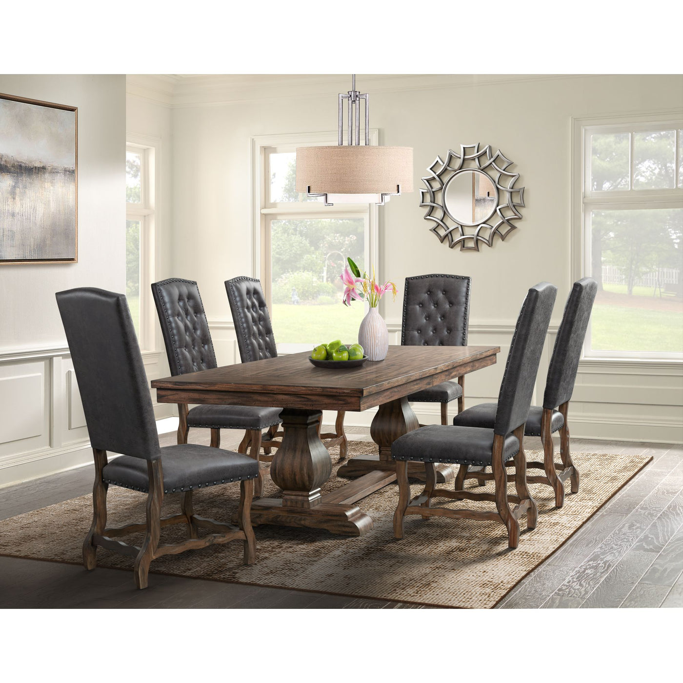 Gramercy Dining Curved Leg Side Chair (2pcs Per Carton)