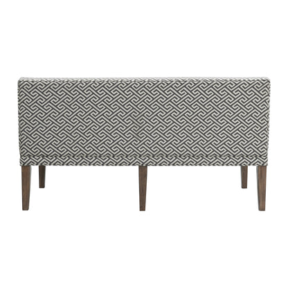 Gramercy Dining Three Seat Sofa w/Seven Pillows