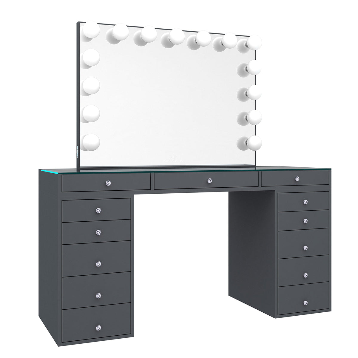 SlayStation® Pro 2.0 Tabletop + Vanity Mirror + 5 Drawer Units Bundle