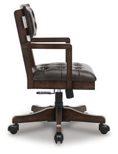 Breckington Home Office Desk with Chair and Storage