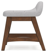 Lyncott Home Office Desk with Chair and Storage