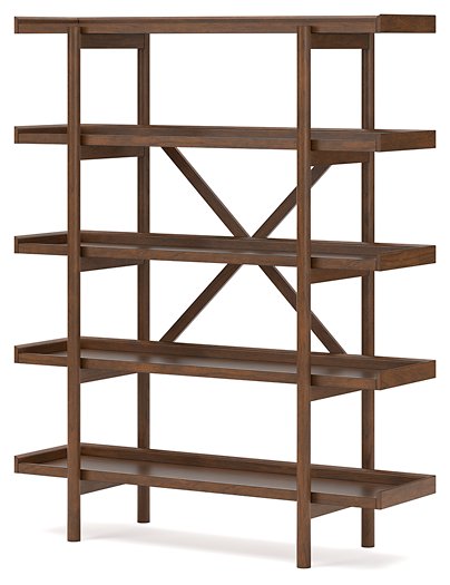Lyncott 70" Open Frame Bookcase
