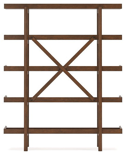 Lyncott 70" Open Frame Bookcase