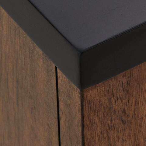 Kallari Credenza with Desk Return