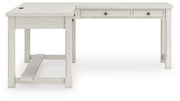 Robbinsdale L-Shaped Home Office Desk