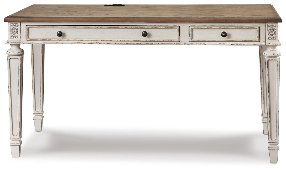 Realyn Home Office Desk and Storage
