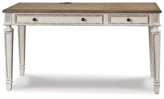 Realyn Home Office Desk and Storage