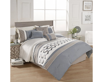 Bailey 7PC Queen Comforter Set