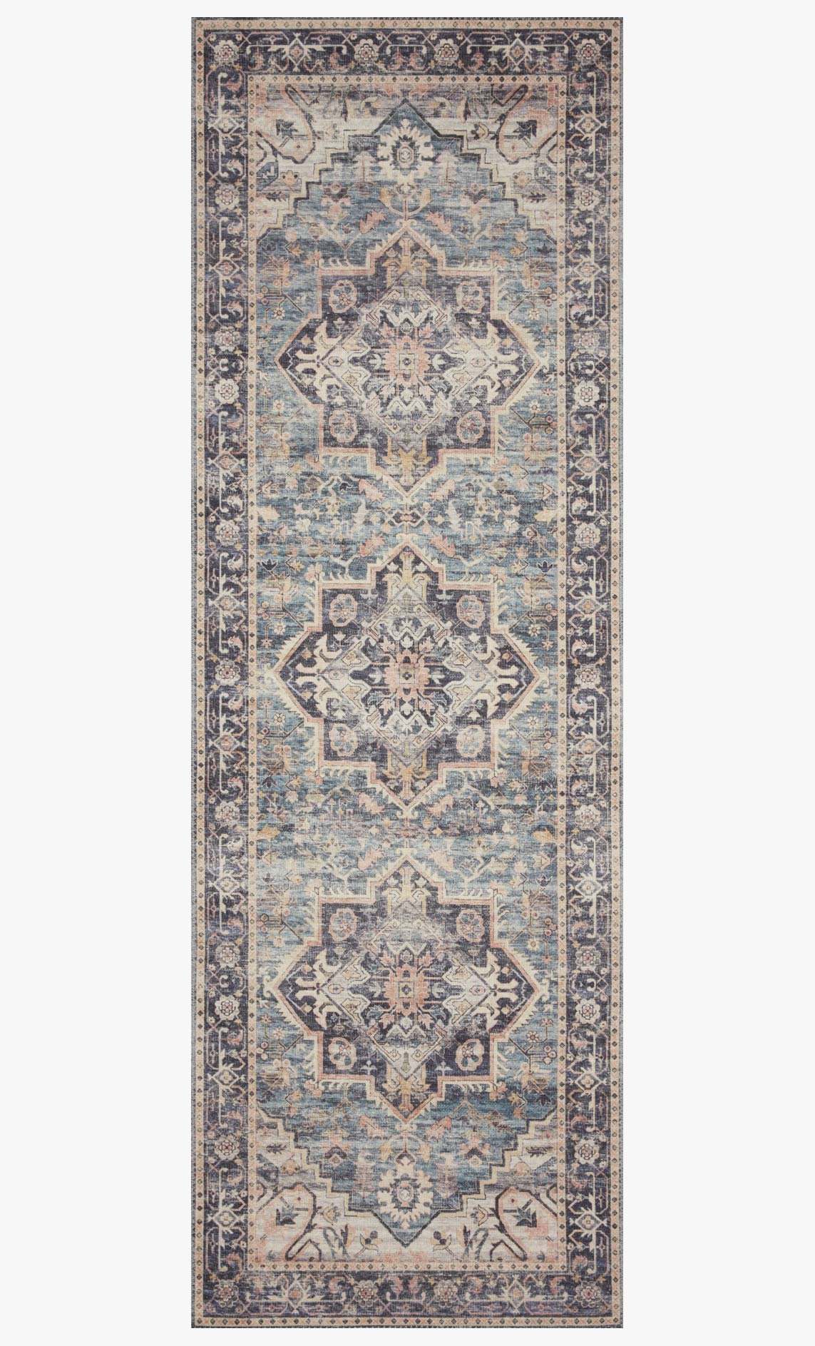 Loloi Hathaway HTH-01 Azul Marino/Multicolor