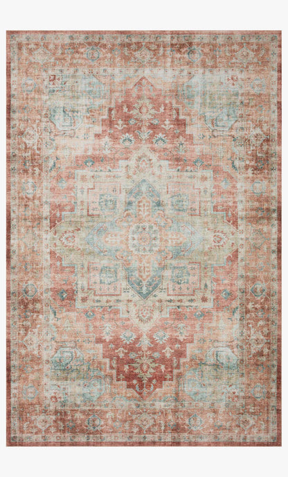 HEI-01 TERRACOTTA / AQUA