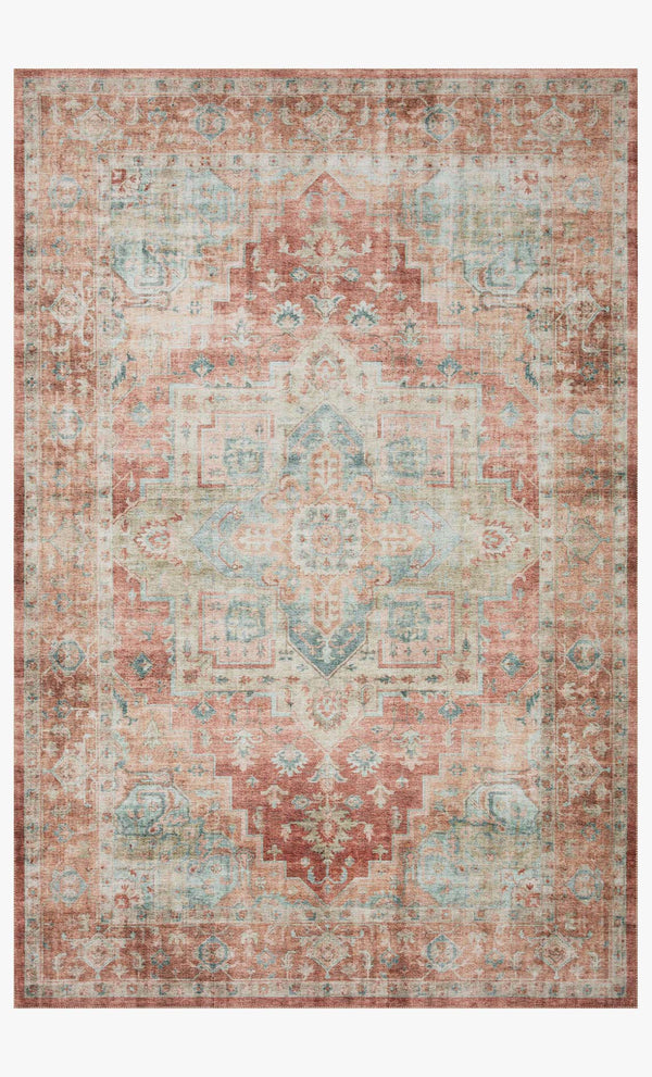 Loloi Heidi HEI-01 Terracotta / Aqua