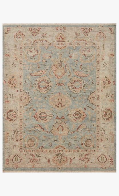 HEL-01 LT. BLUE / BEIGE