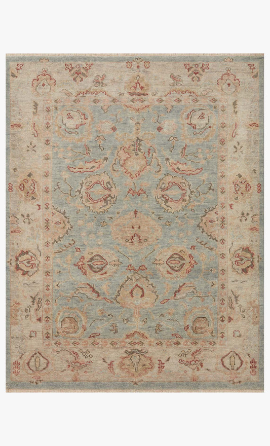 HEL-01 LT. BLUE / BEIGE