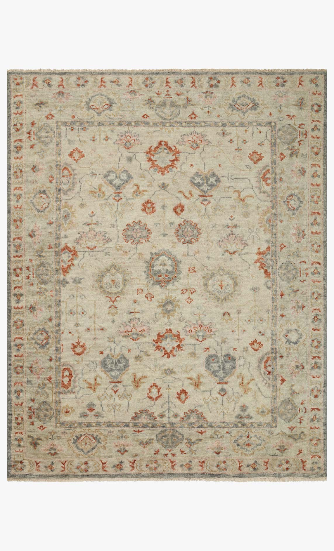 HEL-08 BEIGE / RUST