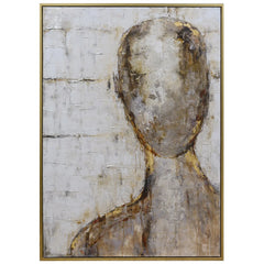Silhouette Ii Framed Canvas Art