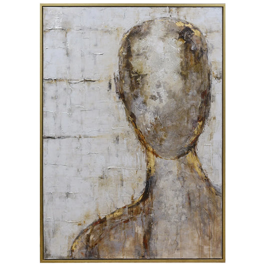 Silhouette Ii Framed Canvas Art