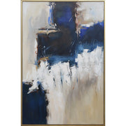 Atticus Framed Canvas Art | Hand Painted Abstract