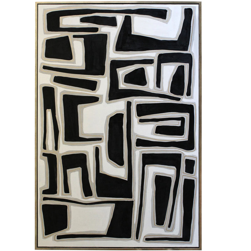 Overnight Framed Canvas Art