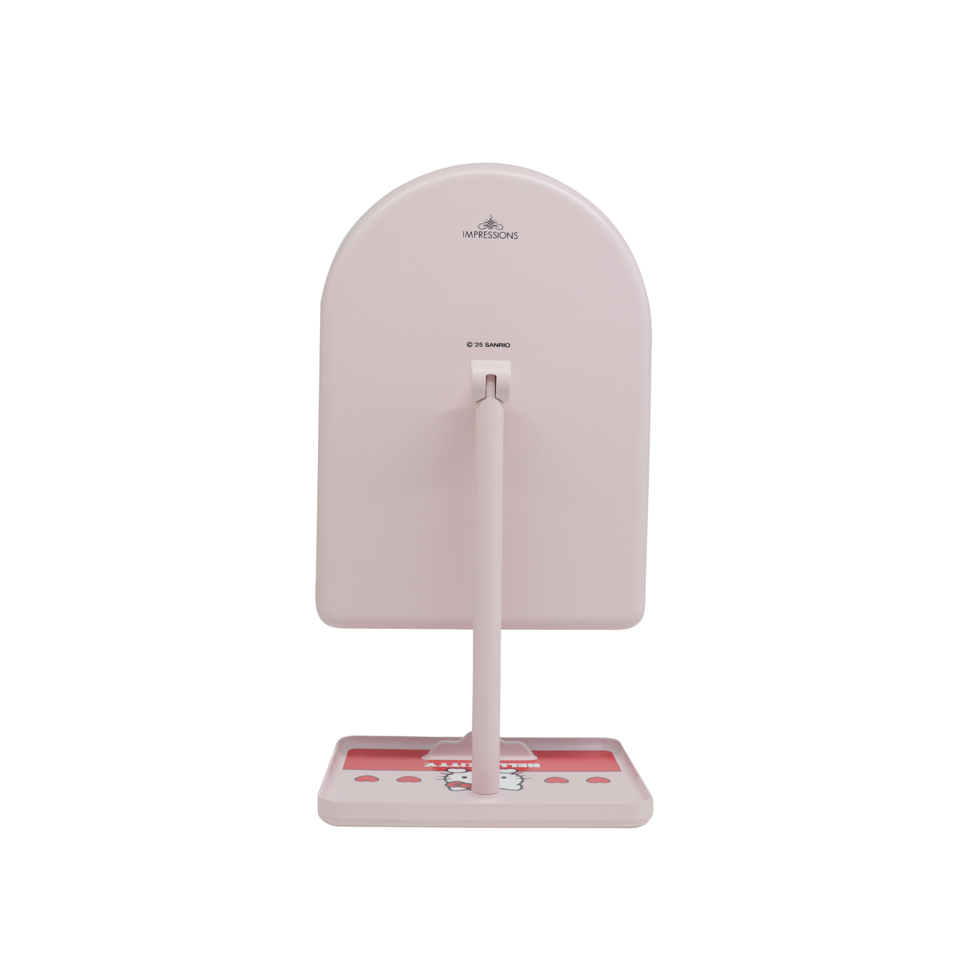 Hello Kitty® "Hearts" Arch LED Tabletop Makeup Mirror with Phone Stand Base