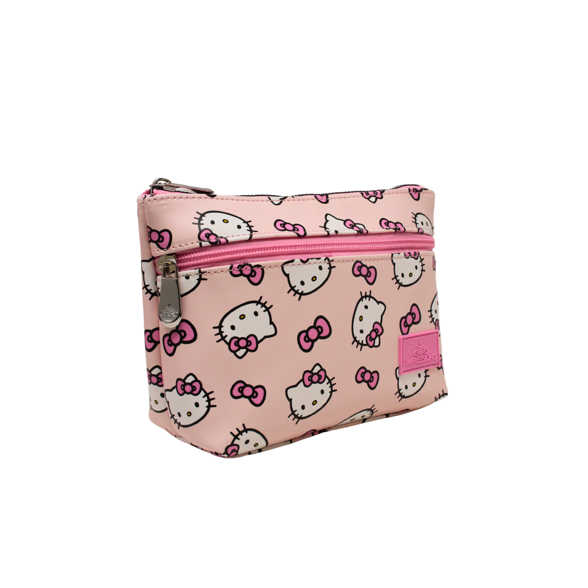 Hello Kitty®️ Double Zipper Makeup Pouch