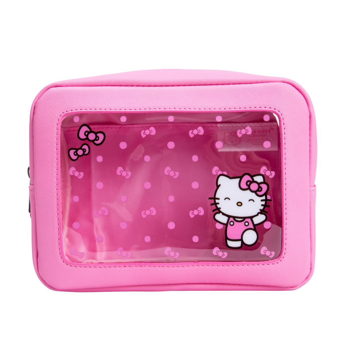 Hello Kitty® "Bows" Window Cosmetic Pouch