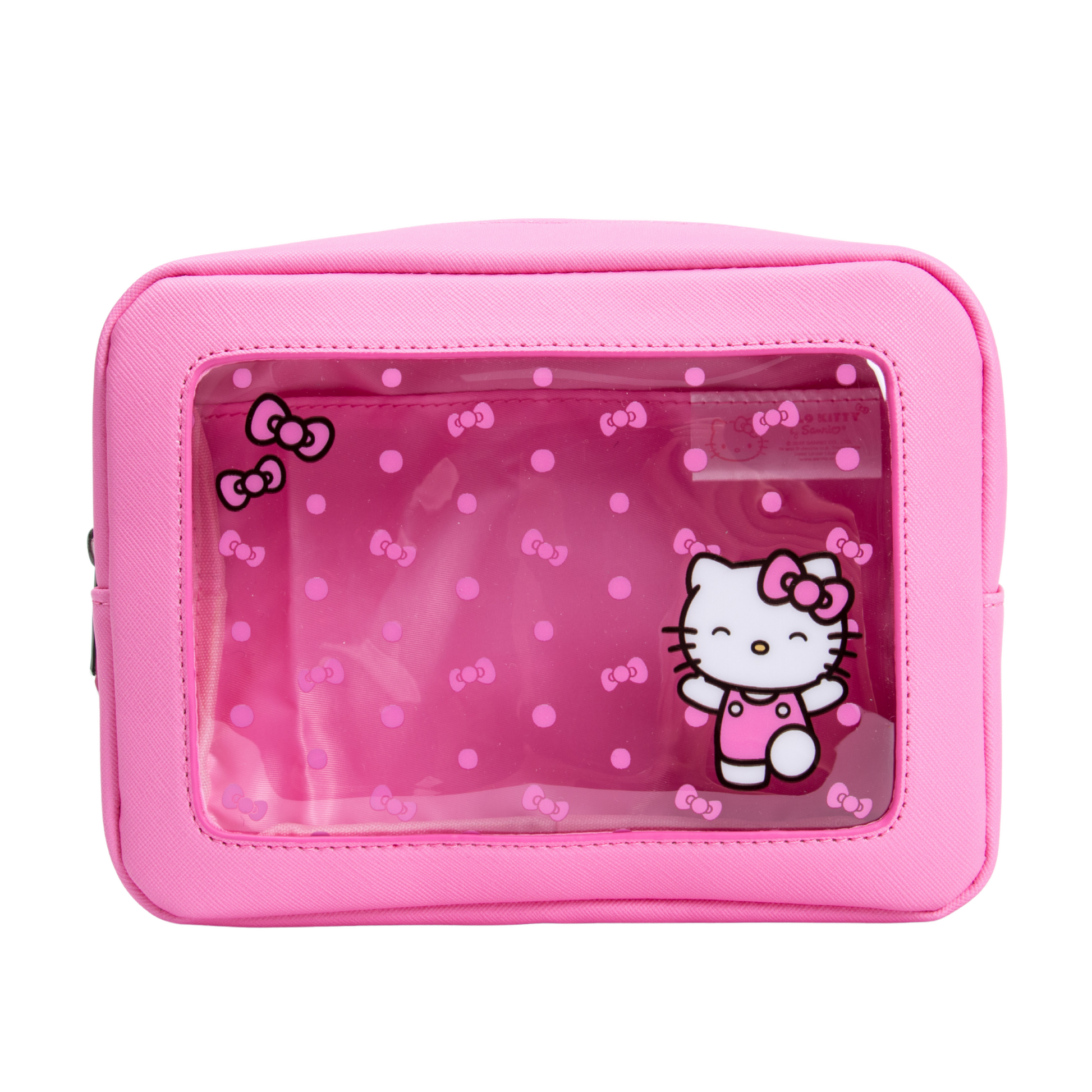 Hello Kitty® "Bows" Window Cosmetic Pouch
