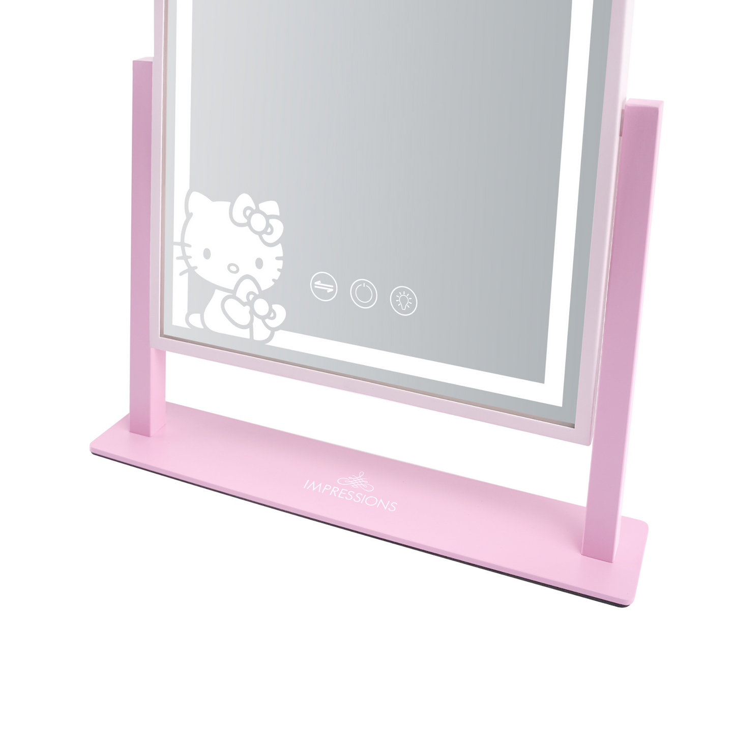 Hello Kitty®️ "Pretty Pink" Tri-tone LED Makeup Mirror