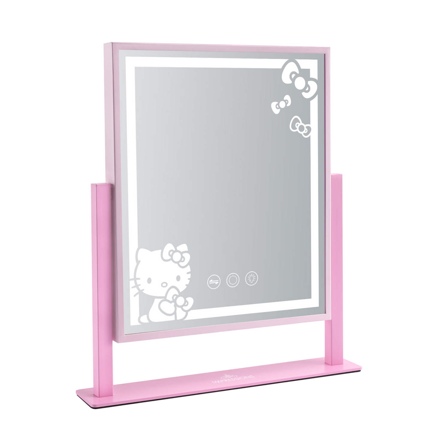 Hello Kitty®️ "Pretty Pink" Tri-tone LED Makeup Mirror