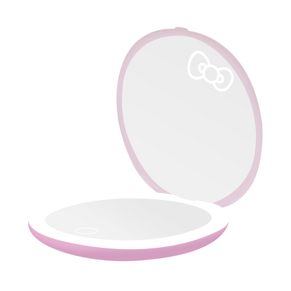 Hello Kitty® "Pretty Pink" LED Compact Mirror